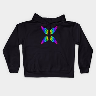 Rainbow Cuvier's Dwarf Caiman Skull Kids Hoodie